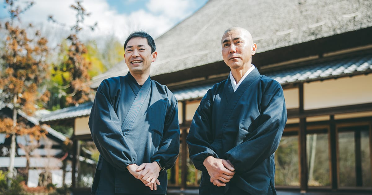 地域に愛され、人が集い、町が発展するために――。禅の世界を五感で体験